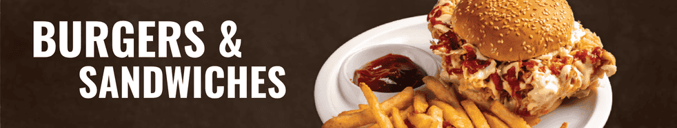 Burgers & Sandwiches Banner